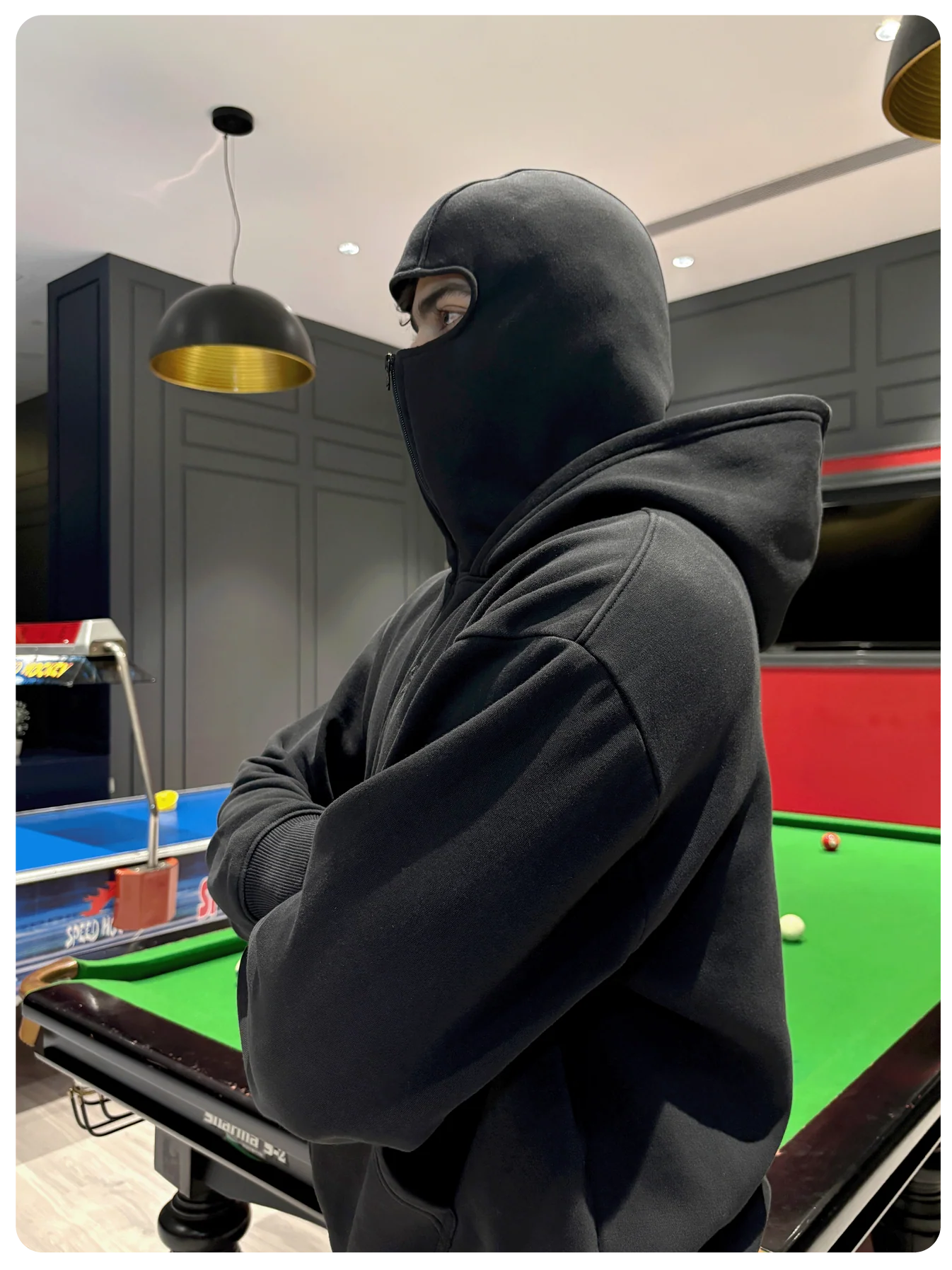 BLXCK —  Balaclava Hoodie By Negative Impact
