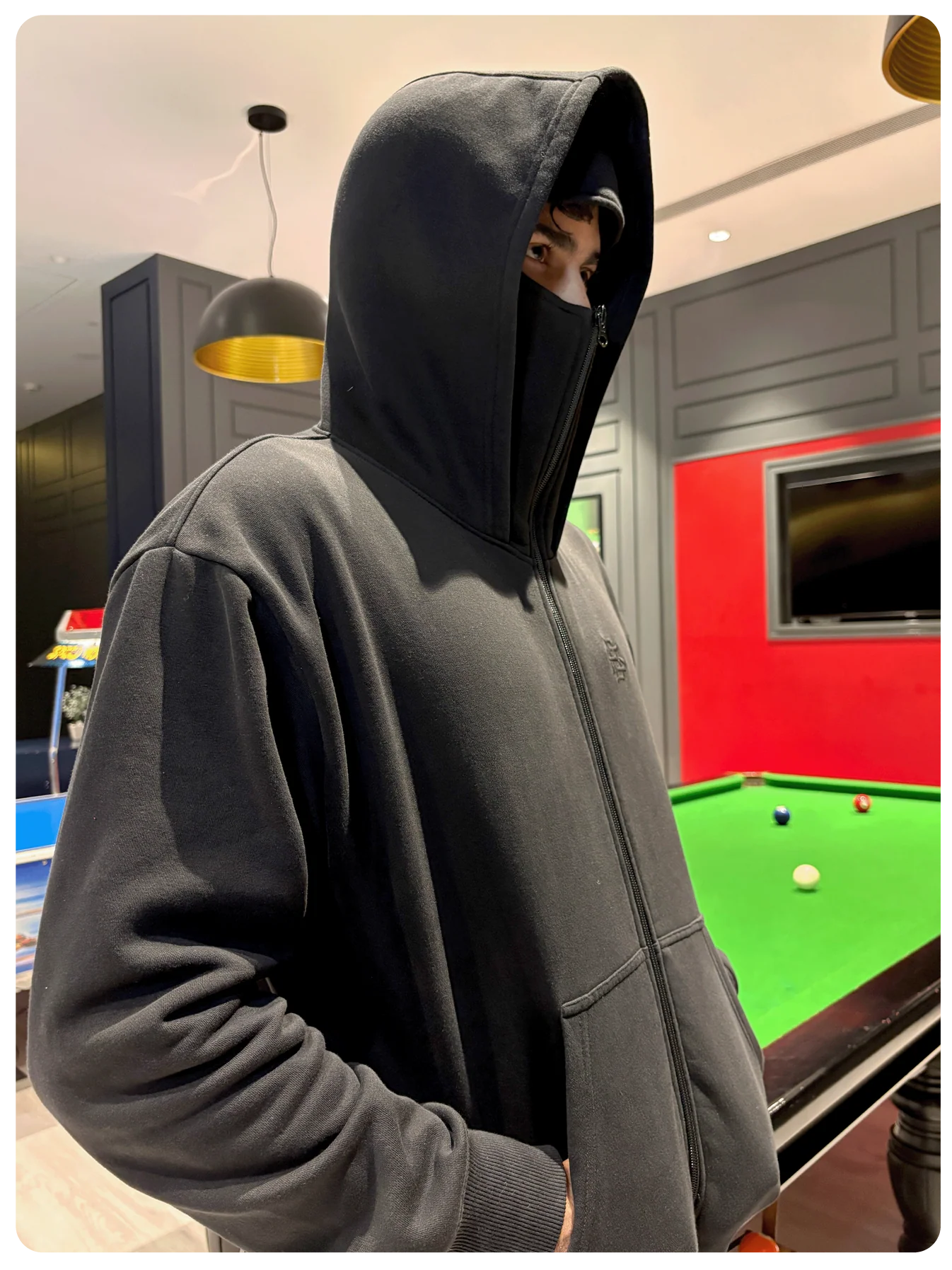 BLXCK —  Balaclava Hoodie By Negative Impact